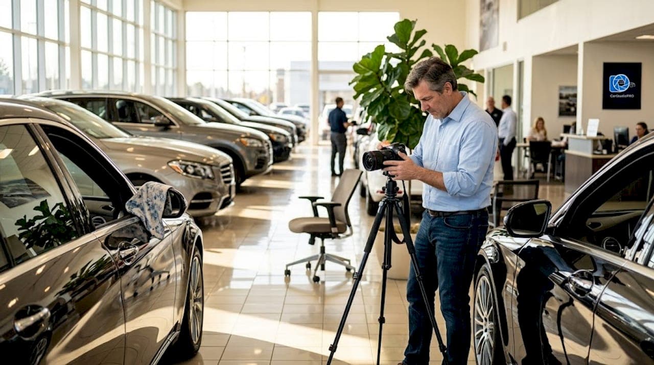 Soorten autobedrijfsfotografie: verbeter uw showroom