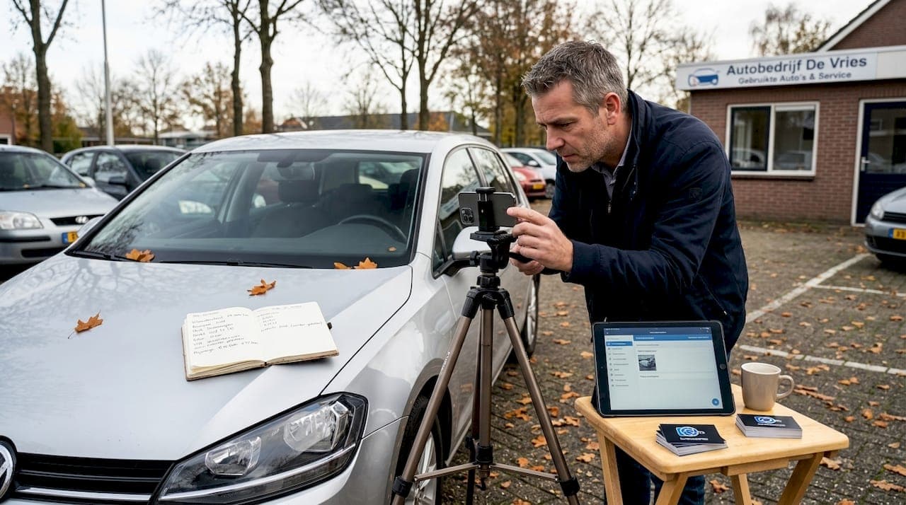 Digitaliseer uw workflow voor auto exterieurfotografie