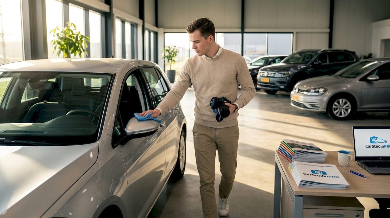 Professionele beeldstandaard voor optimale autoverkoop