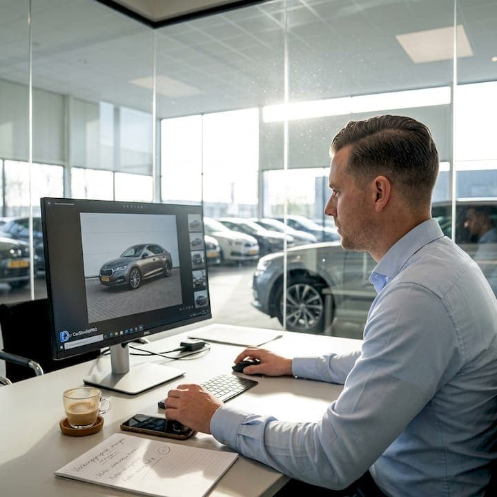 Autobeelden snel bewerken: tijdwinst voor autodealers