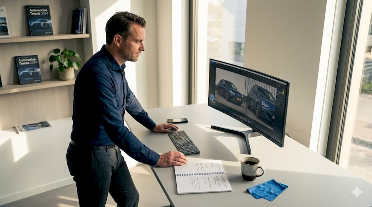 Beeldoptimalisatie proces: uw autoverkoop versterken